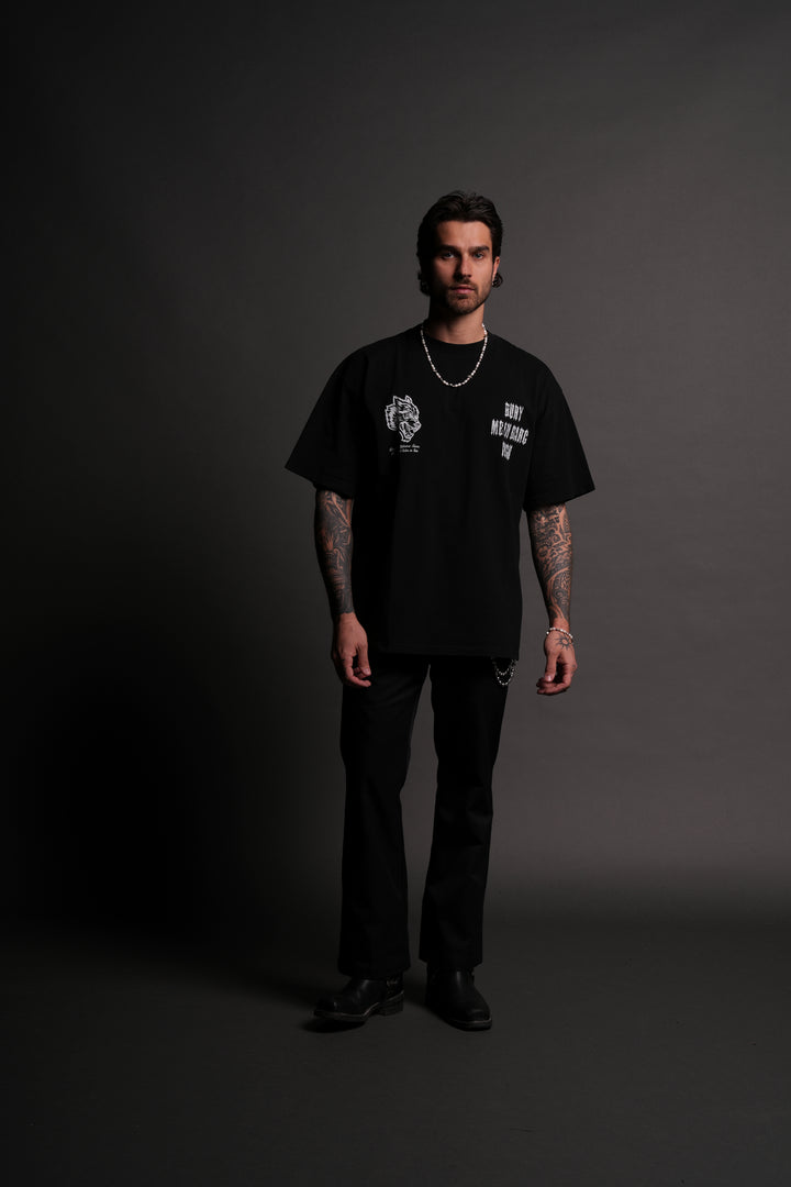 Bury Me In Darc "Grunge" Tee in Black