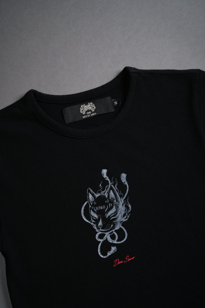 NFGU Kitsune "Baby" Tee in Black