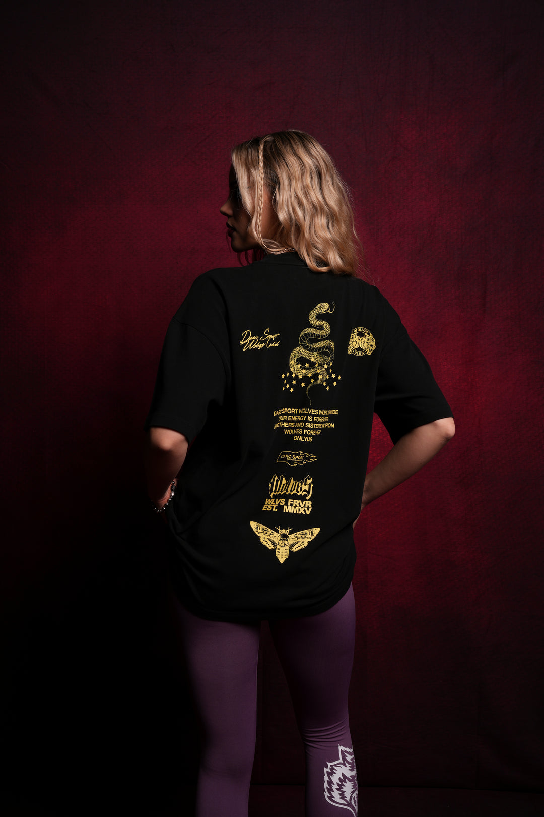 Never Back Down "Pump Cover" Tee in Black