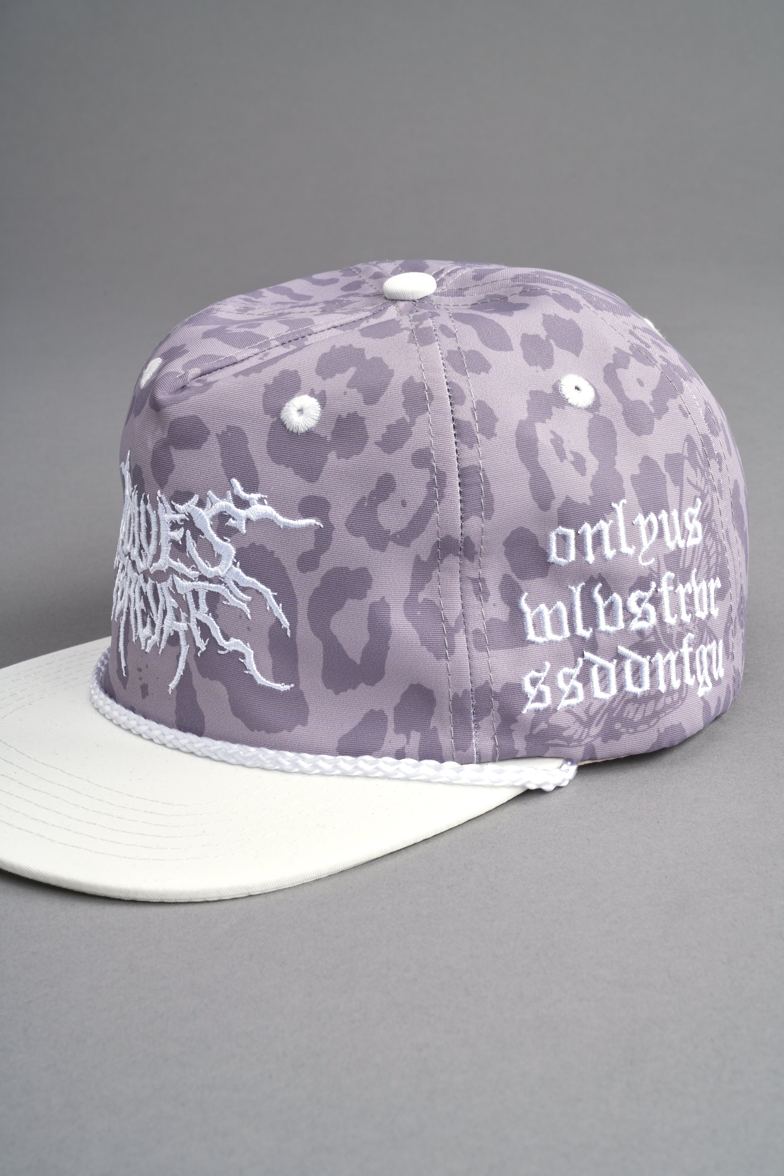 Forged From Iron Paradise Hat in Clay Leopard/Cream