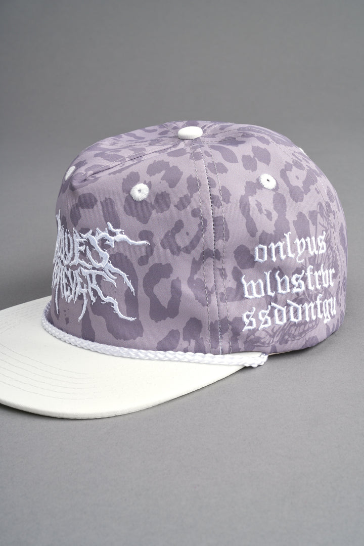 Forged From Iron Paradise Hat in Clay Leopard/Cream