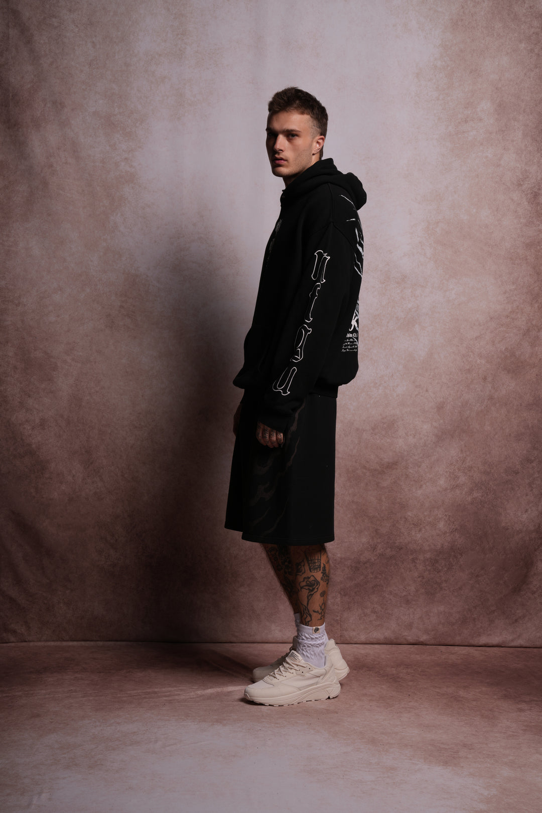 Inferno V2 "Pierce" Hoodie in Black