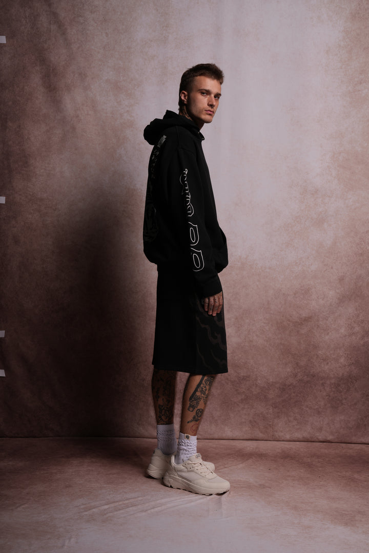 Inferno V2 "Pierce" Hoodie in Black