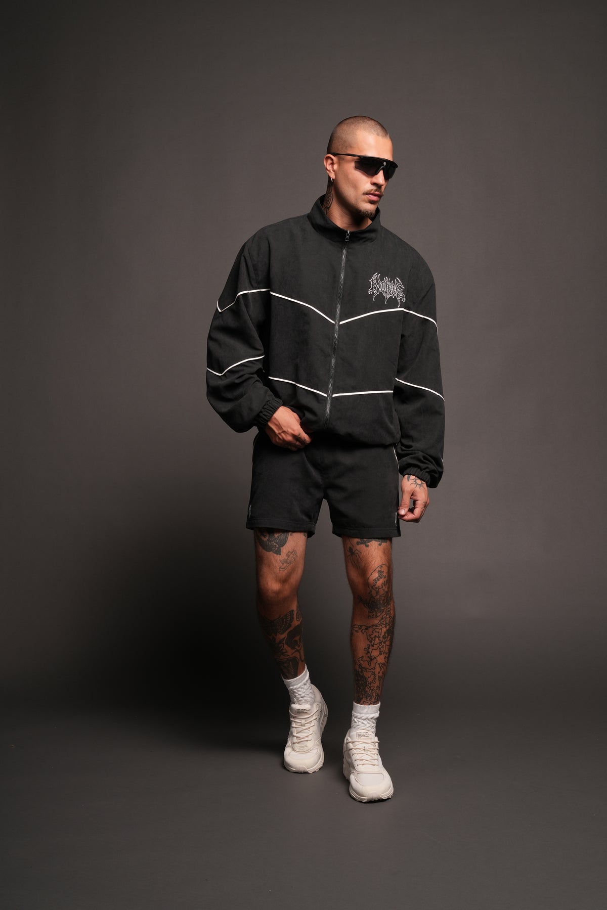 Hesh Forever V2 Darby Track Jacket In Black