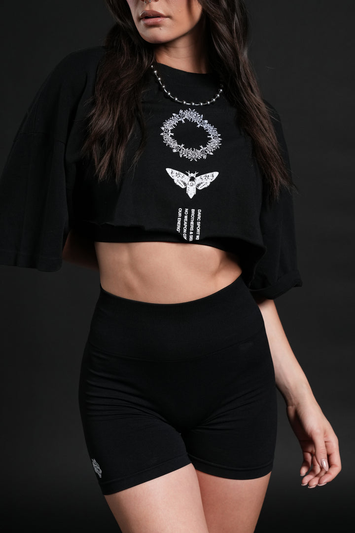 Dark Side Frvr Premium Oversized Tee in Black