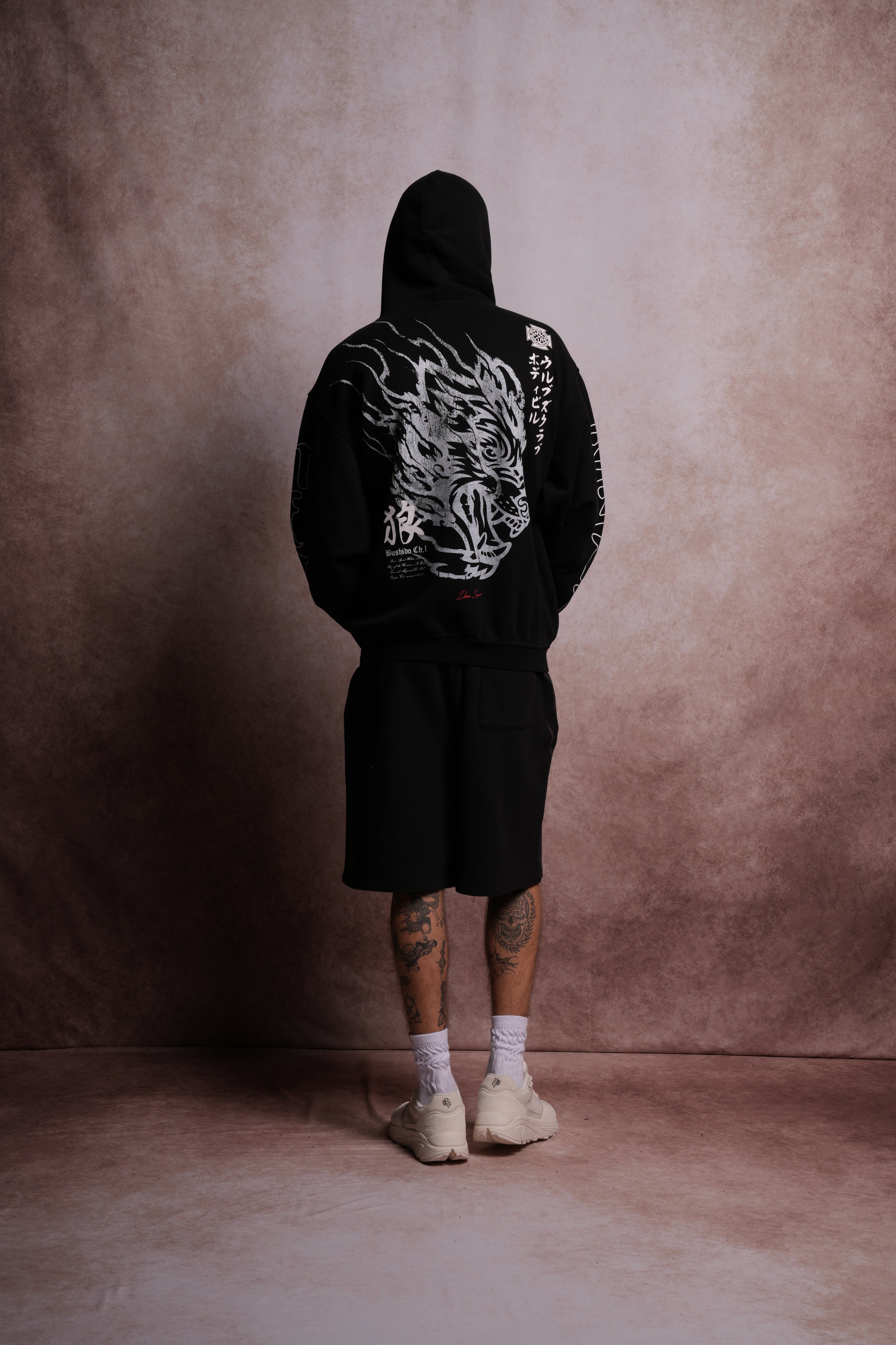 Inferno V2 "Pierce" Hoodie in Black