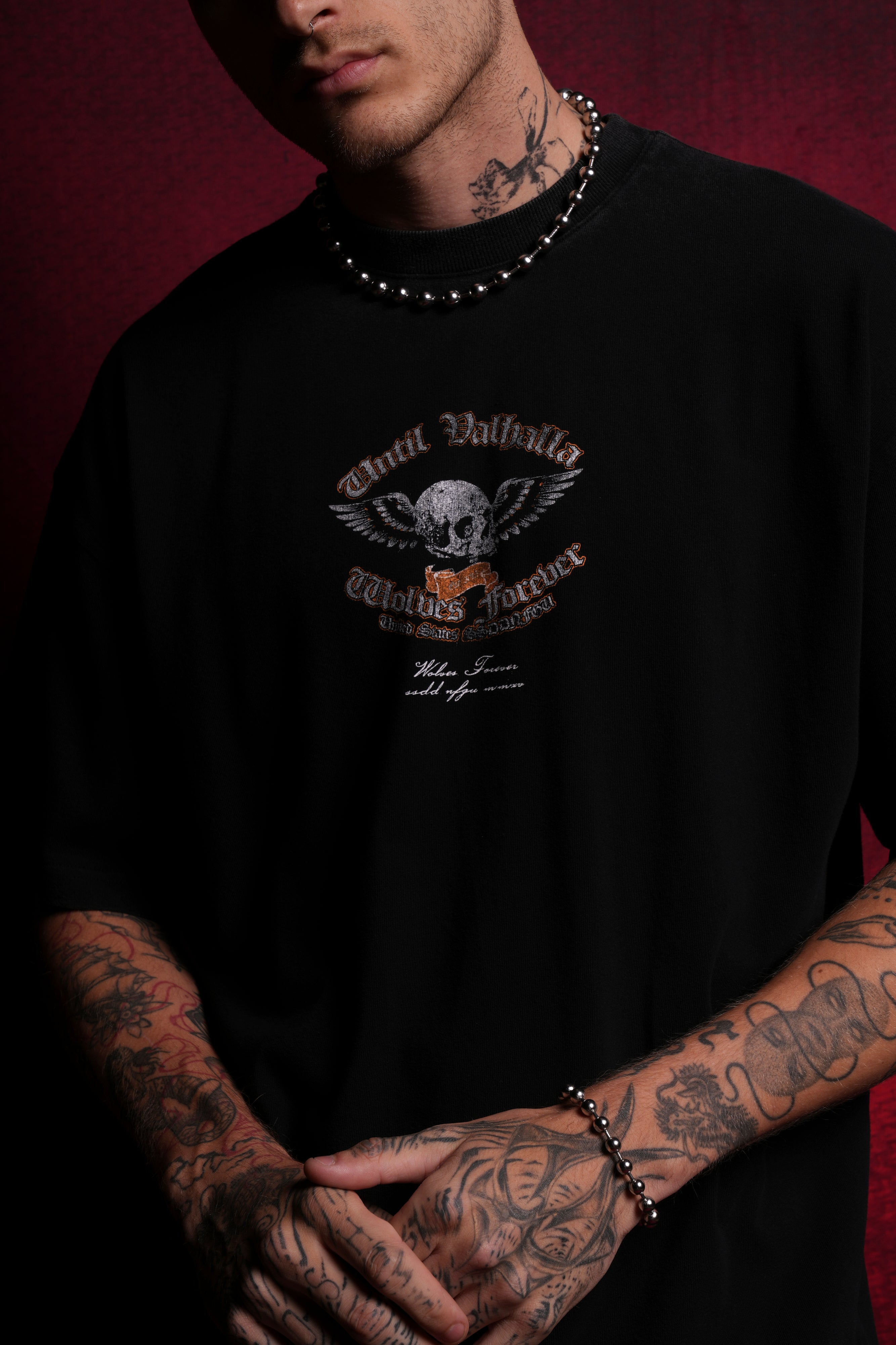 Nomad "Premium" Oversized Tee in Black