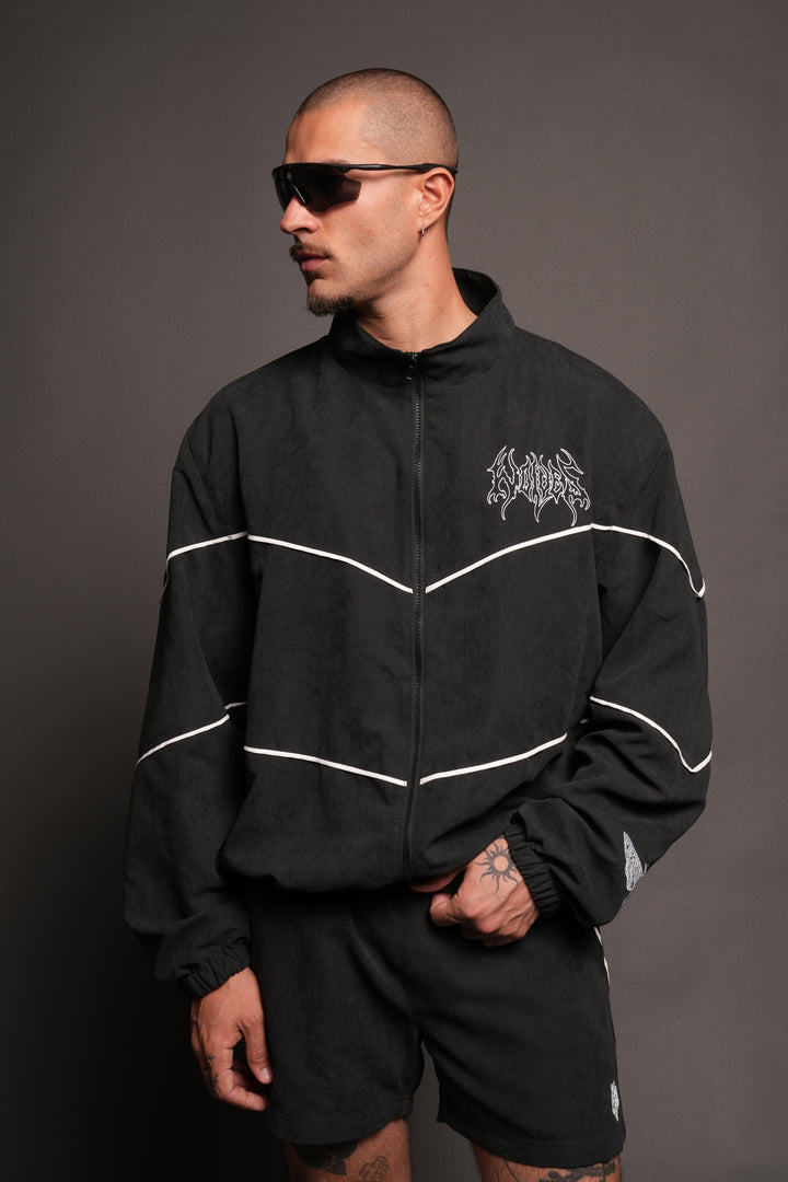 Hesh Forever V2 Darby Track Jacket In Black