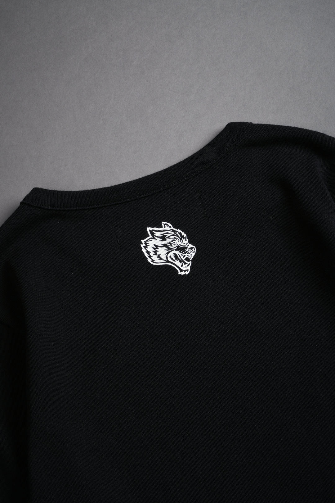 Wolves Flame L/S "Baby" Tee in Black