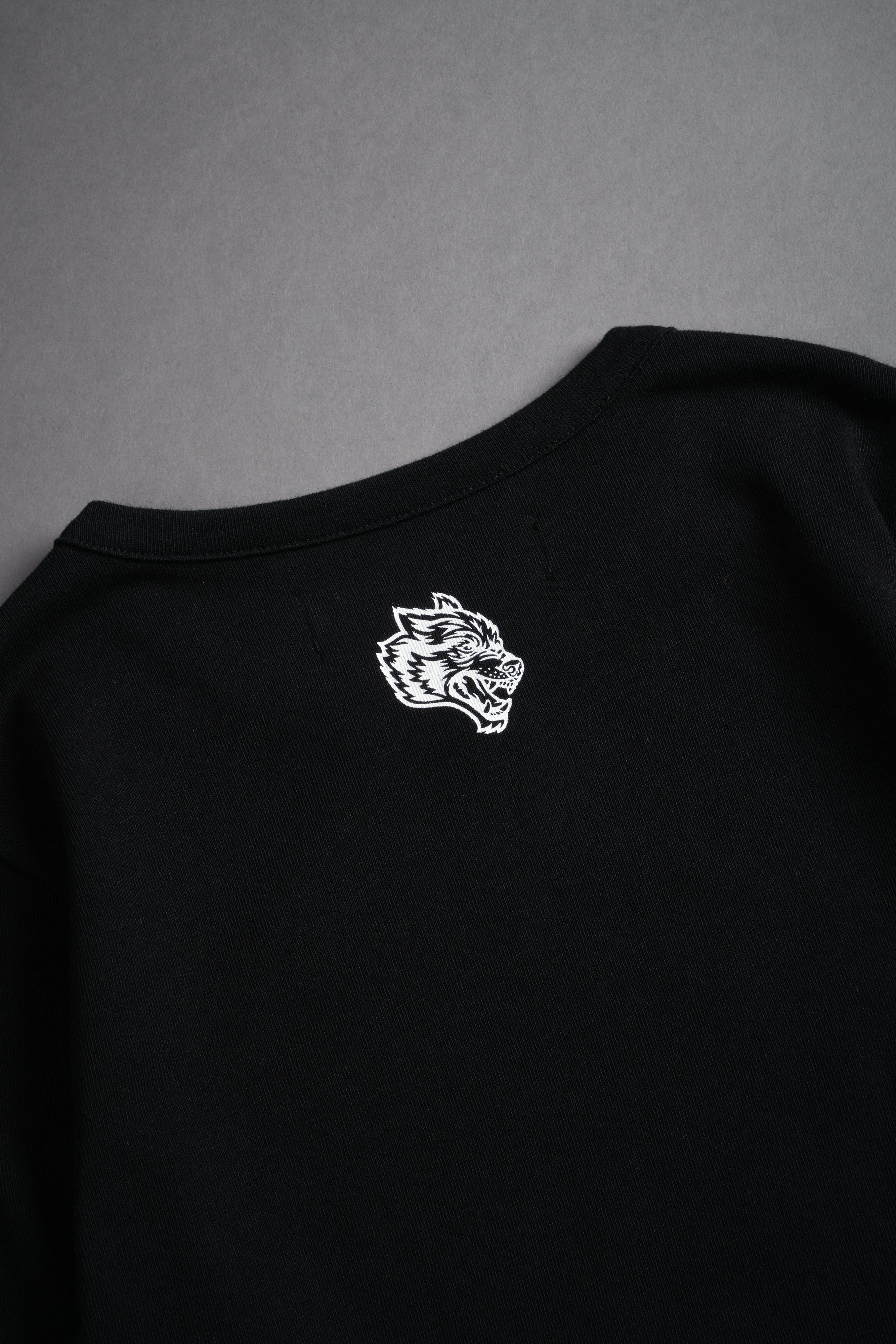 Wolves Flame L/S "Baby" Tee in Black
