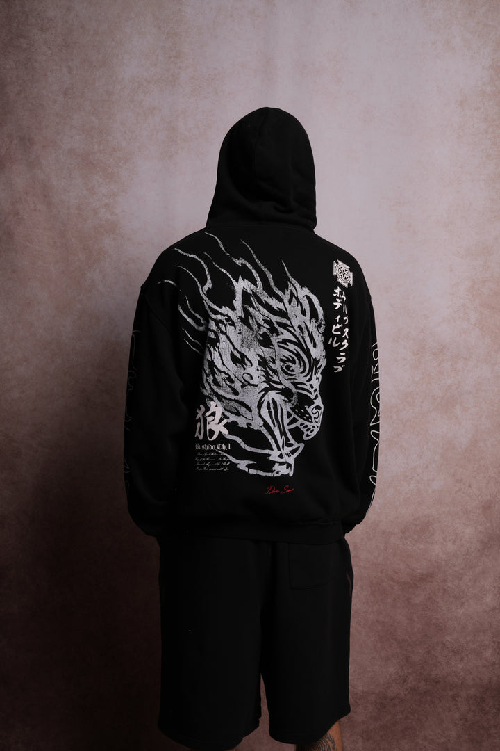 Inferno V2 "Pierce" Hoodie in Black