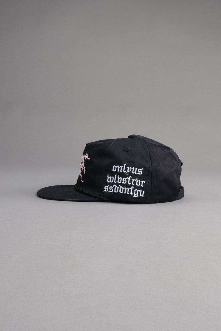 Forged From Iron Paradise Hat in Black
