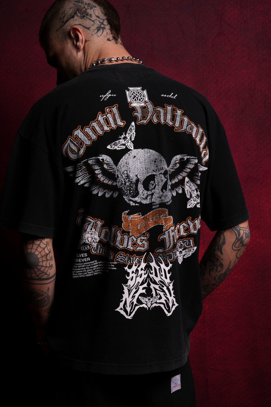 Nomad "Premium" Oversized Tee in Black