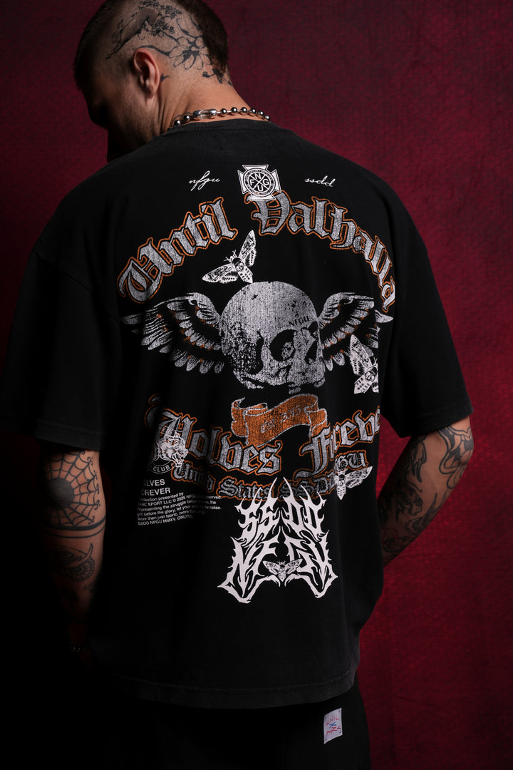 Nomad "Premium" Oversized Tee in Black