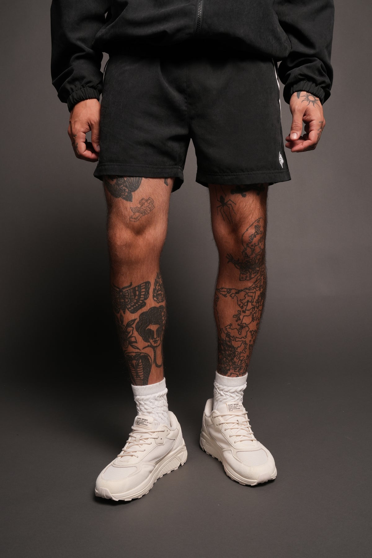 Mmxv V2 Darby V2 Track Shorts In Black