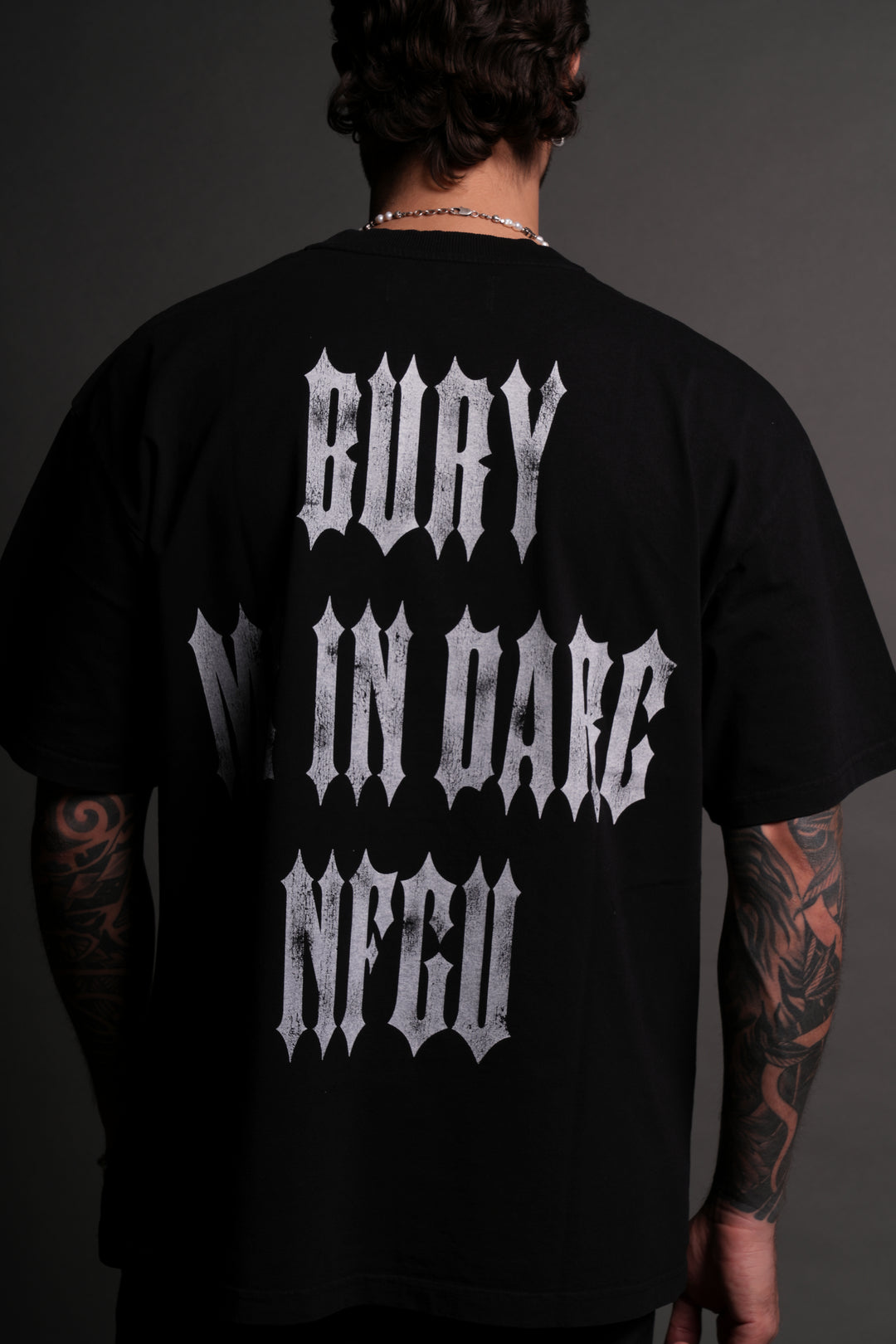 Bury Me In Darc "Grunge" Tee in Black