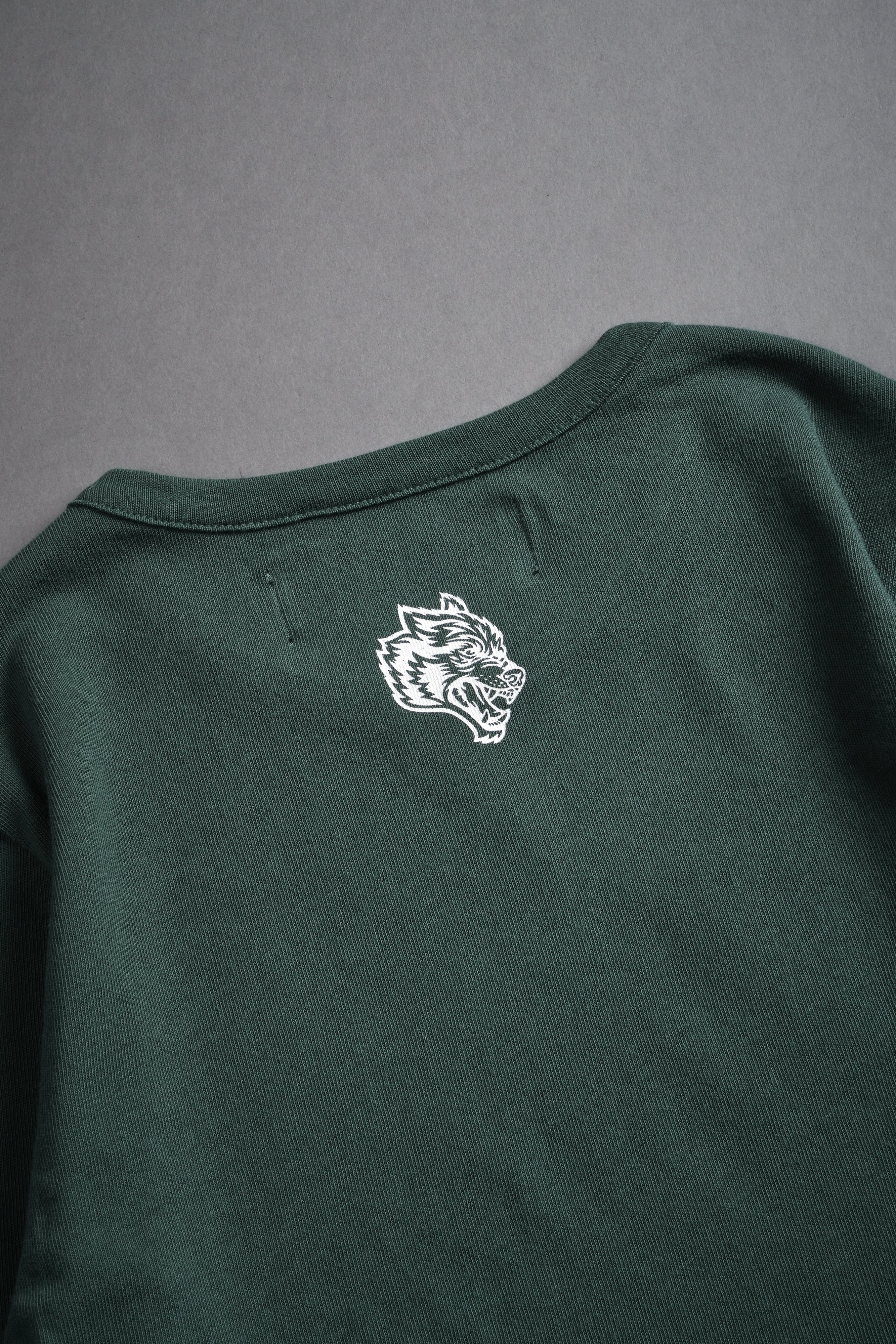 Wolves Flame L/S "Baby" Tee in Norse Green