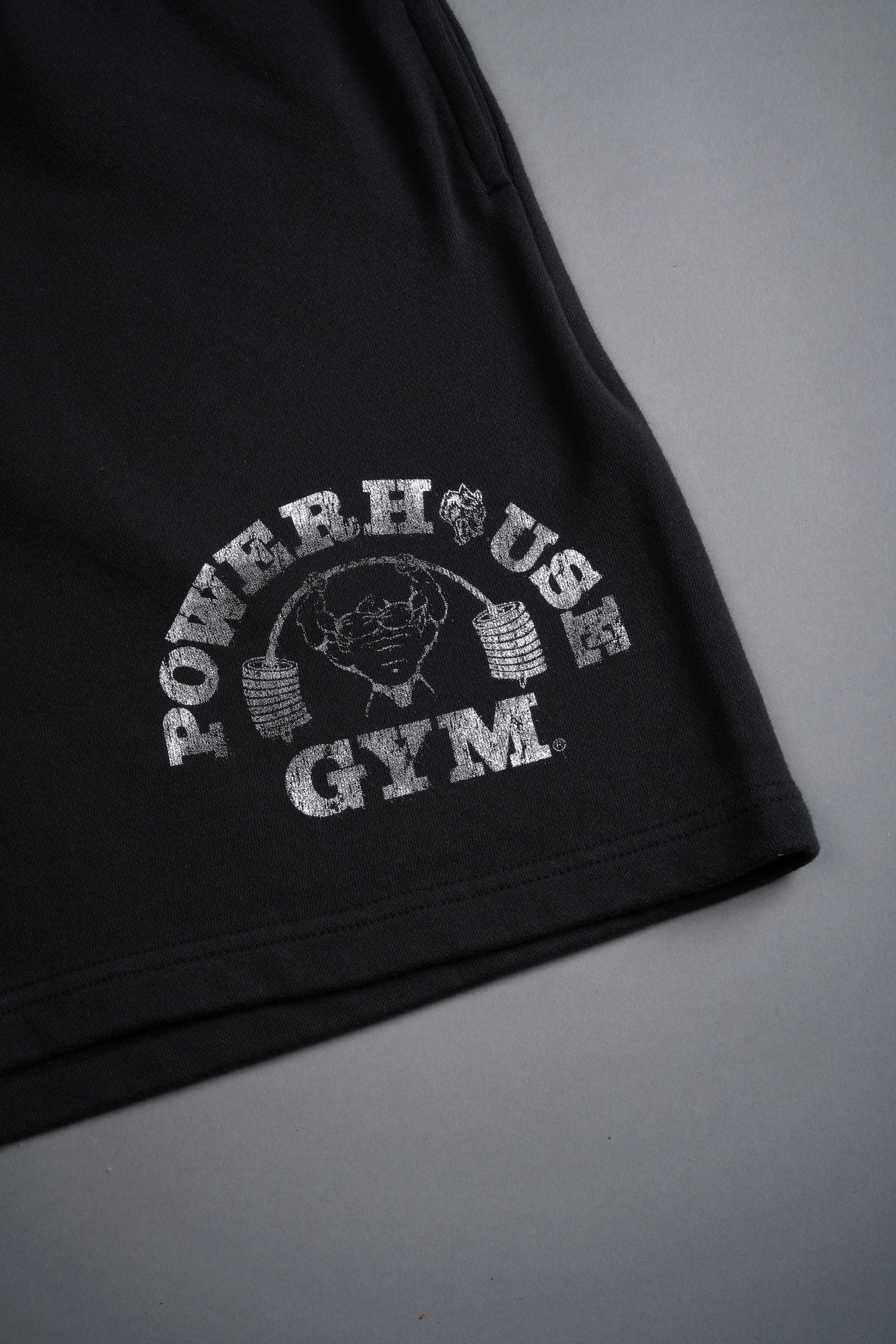 Wolves House Post Lounge Sweat Shorts in Black