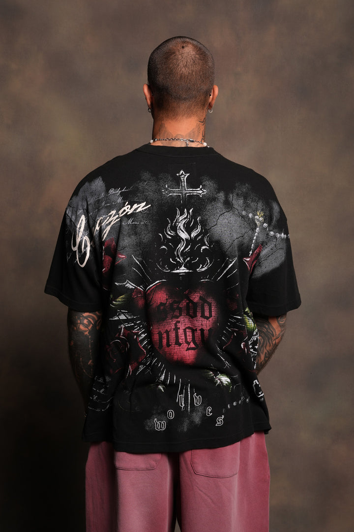 Corazon Ch 3 Side-By-Side Tee Box Set In Black