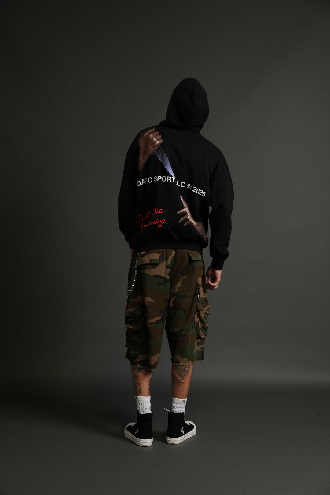 Eternal Blood "Pierce" Hoodie in Black