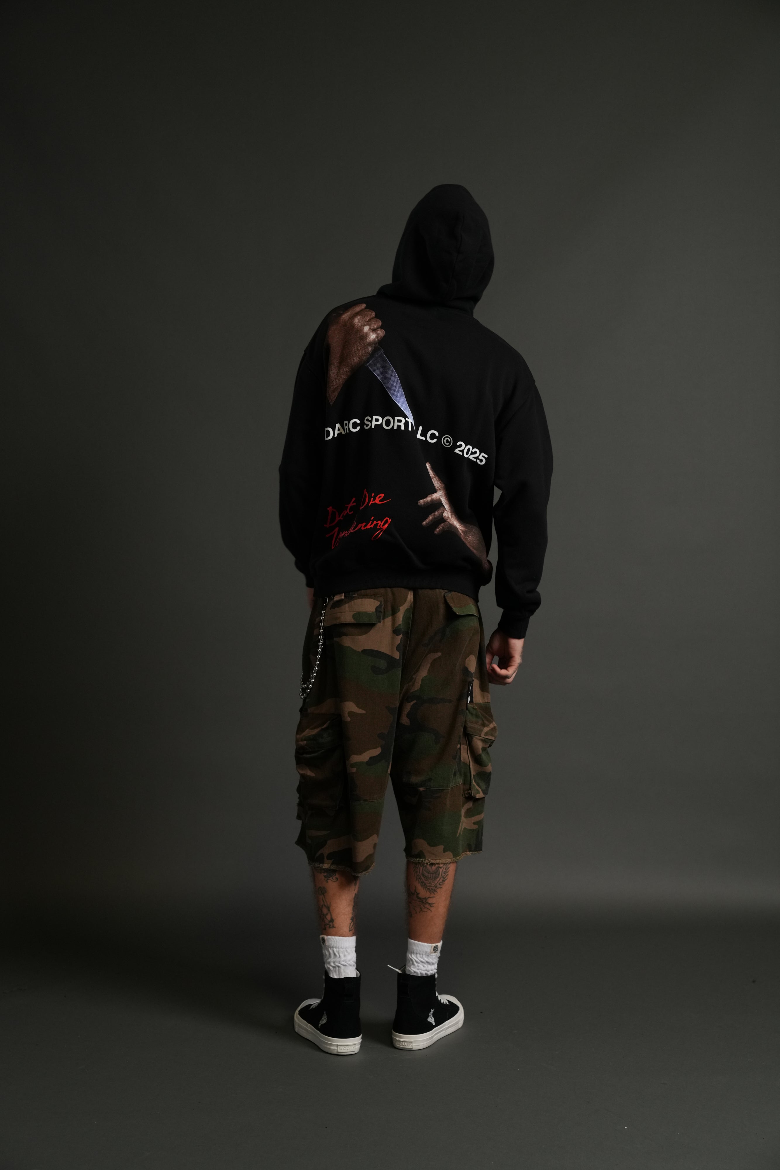 Eternal Blood "Pierce" Hoodie in Black