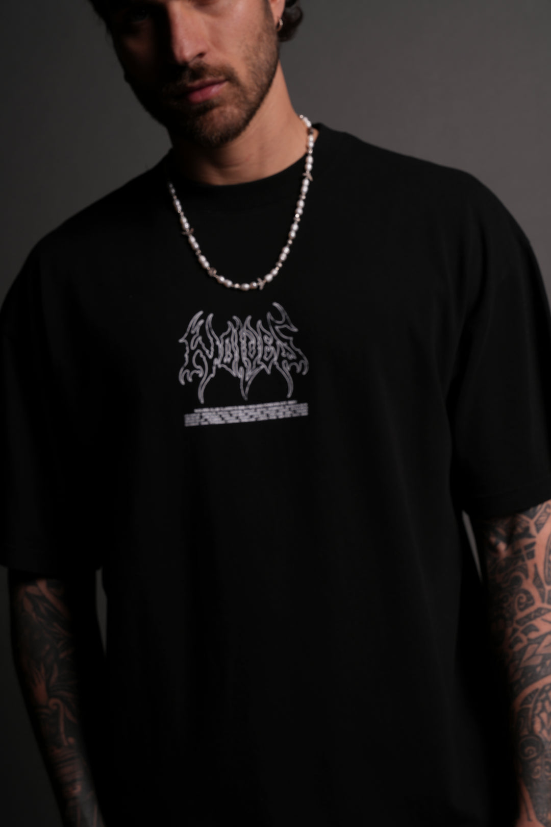 Trust Your Instinct V2 "Premium" Oversized Tee in Black