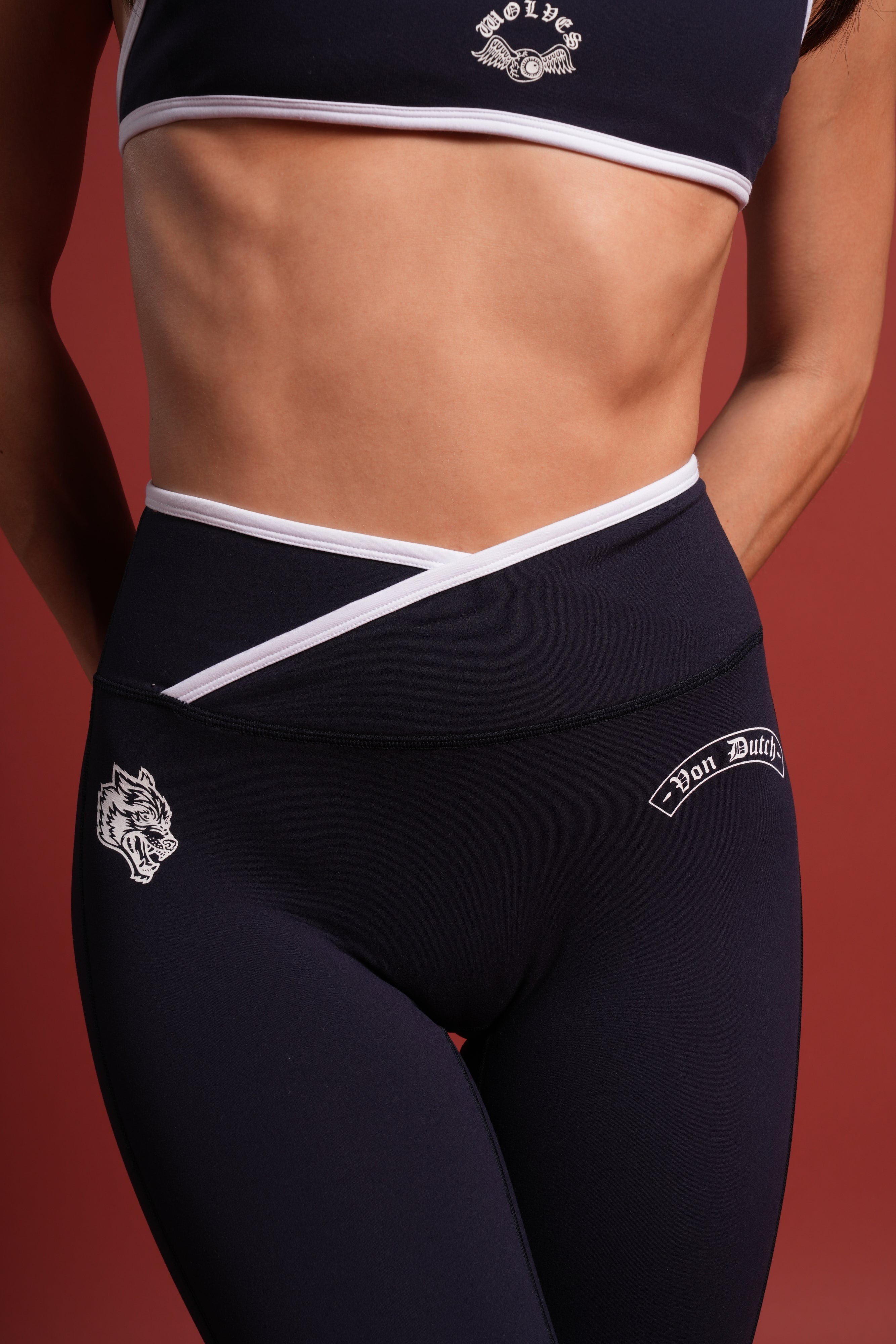 VD Chopper "Pearl" Energy Leggings in Classic Navy