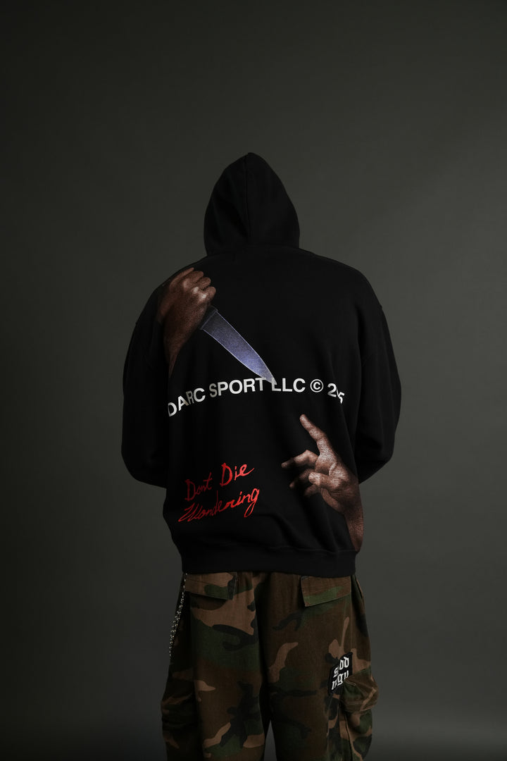 Eternal Blood "Pierce" Hoodie in Black