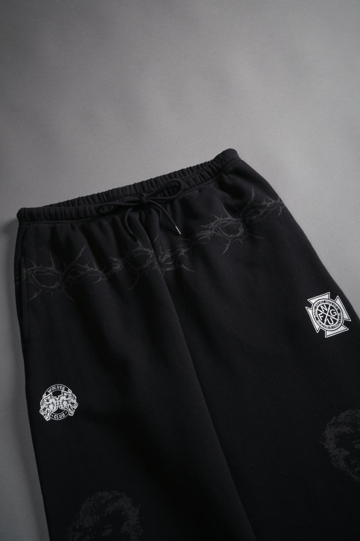 Messengers Lightweight Lounger Sweat Pants in Black