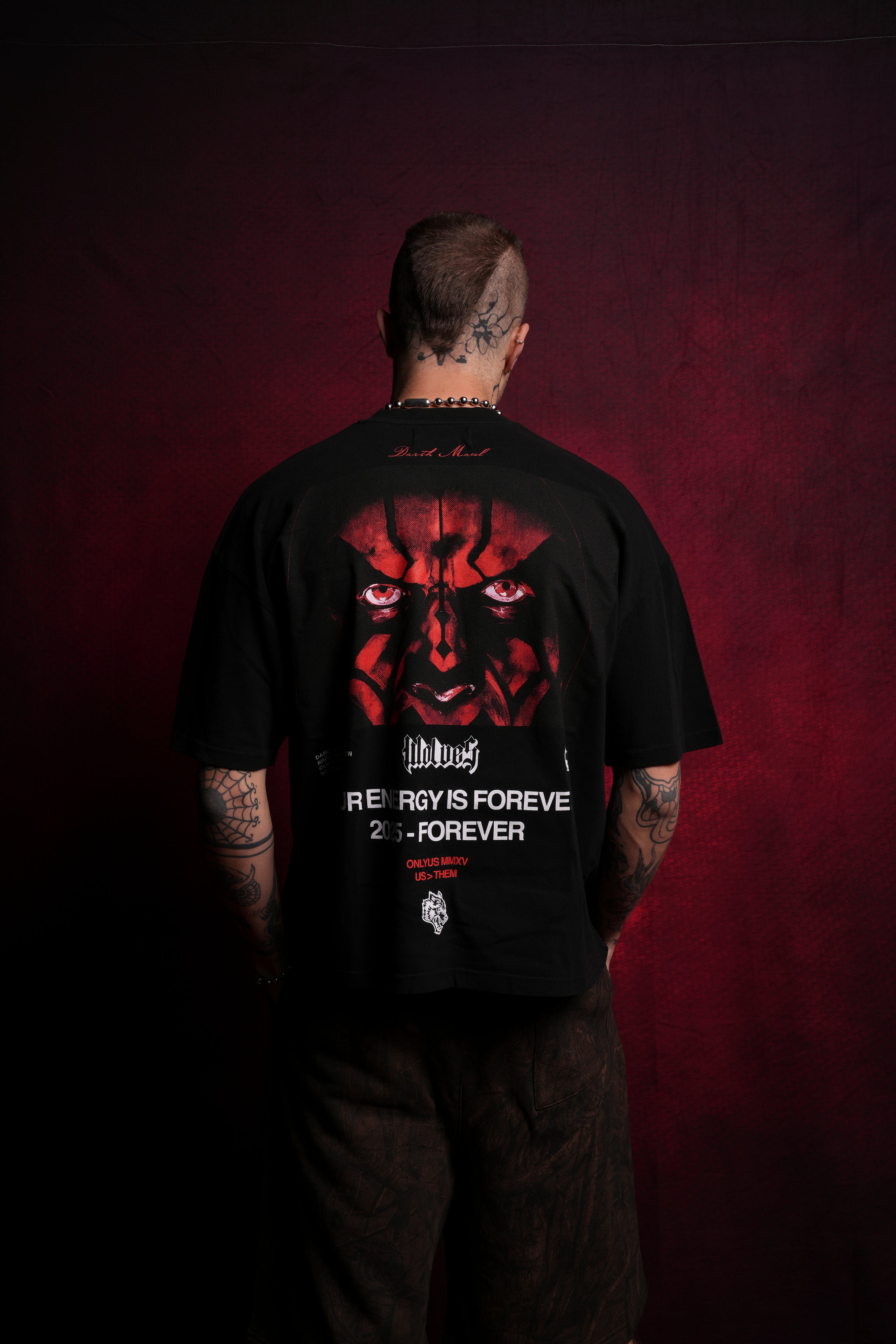 The Phantom Menace "Box Cut" Tee in Black