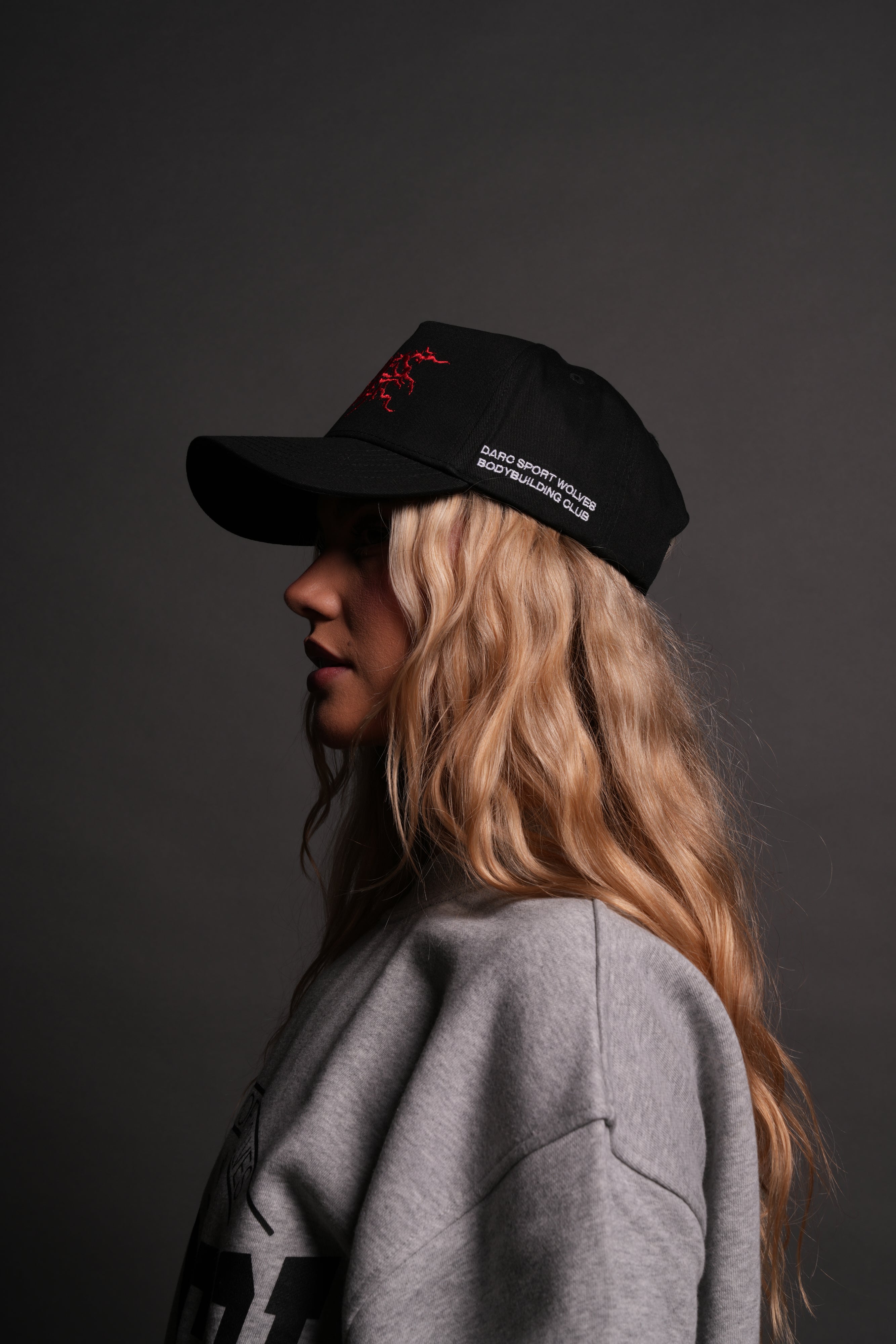 Forged 5 Panel Hat in Black
