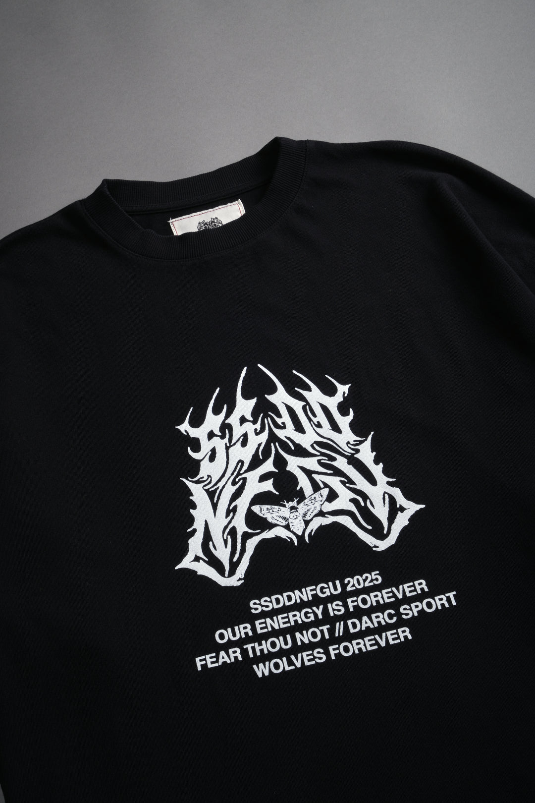 Darc Judas "Side By Side" Series Premium Oversized Tee in Black