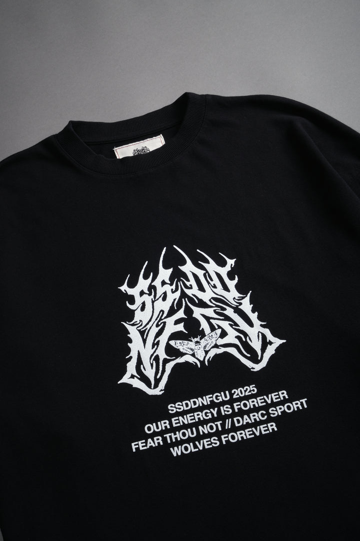Darc Judas "Side By Side" Series Premium Oversized Tee in Black