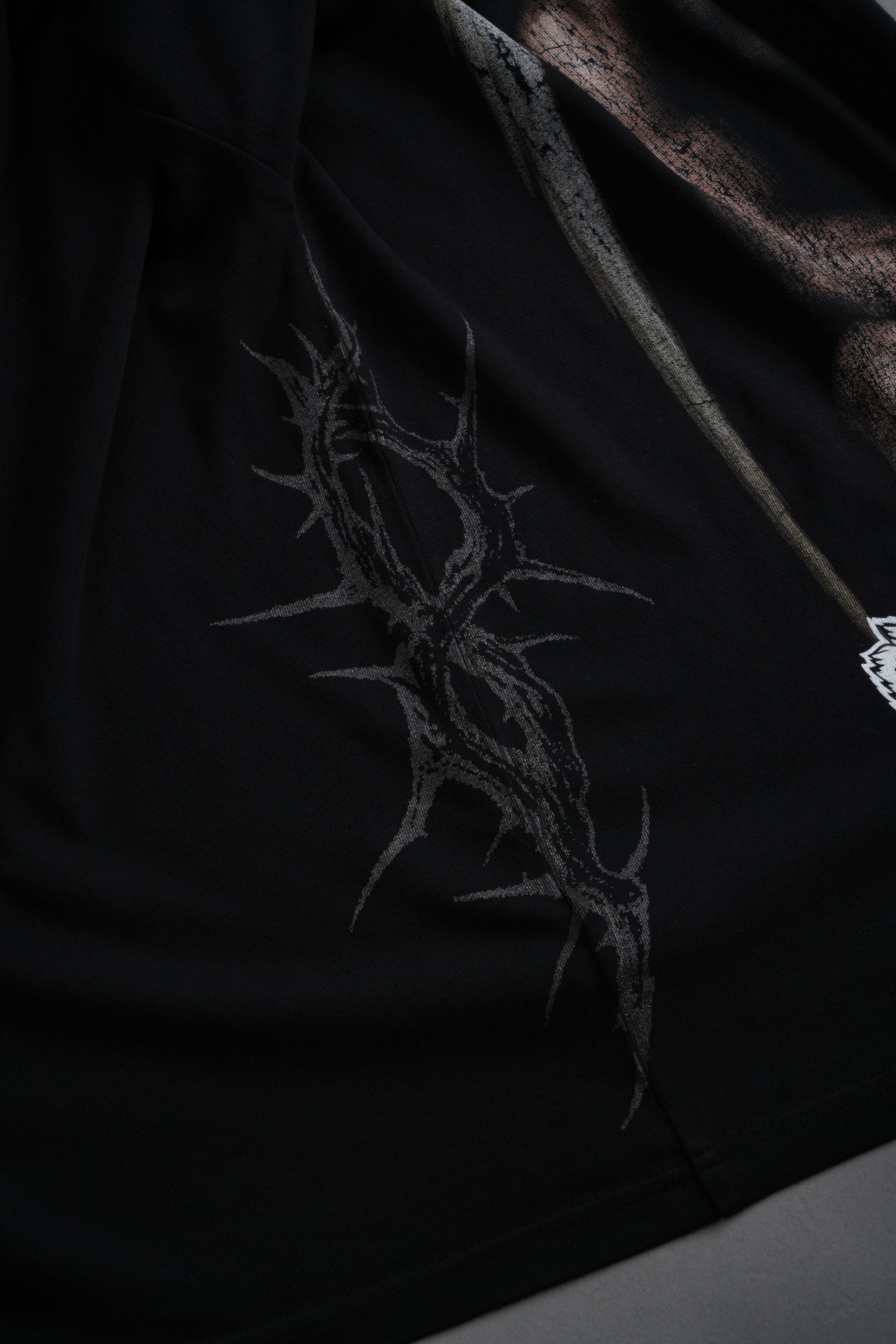 Darc Judas "Side By Side" Series Premium Oversized Tee in Black