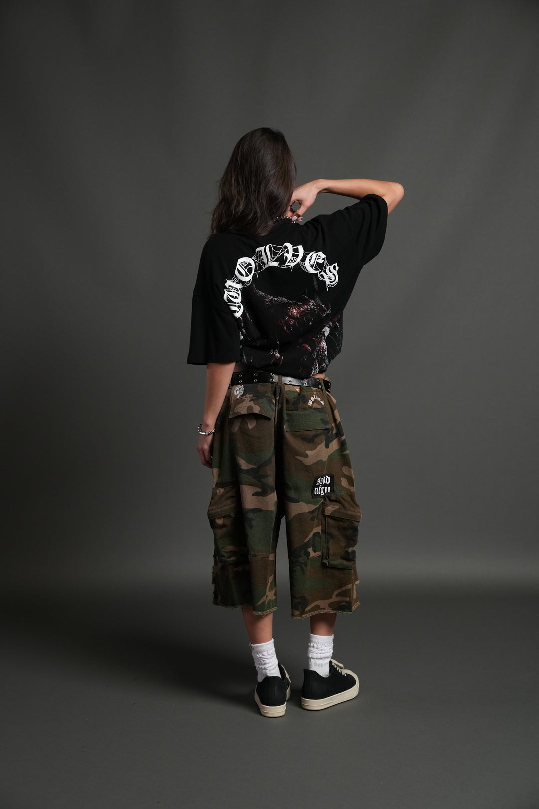 Carnage Forever Premium Oversized Tee in Black