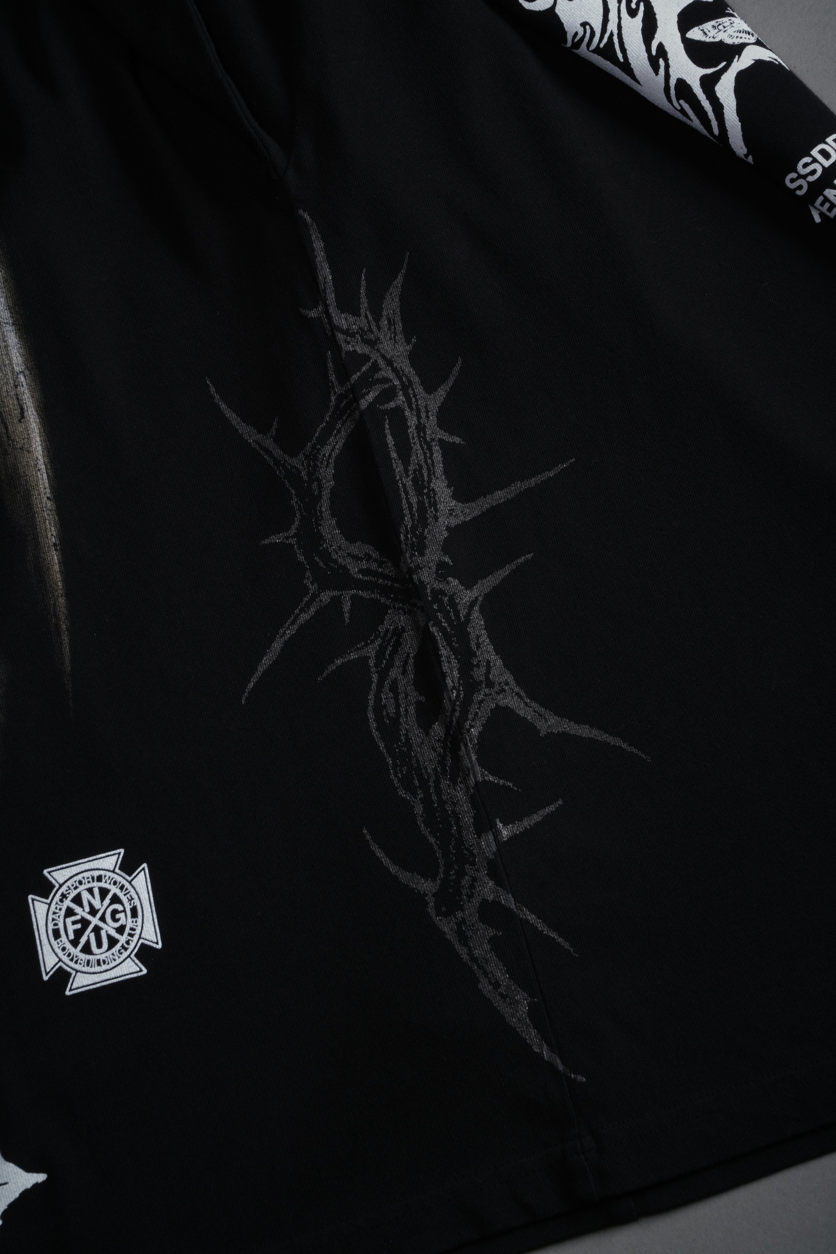 Darc Judas "Side By Side" Series Premium Oversized Tee in Black