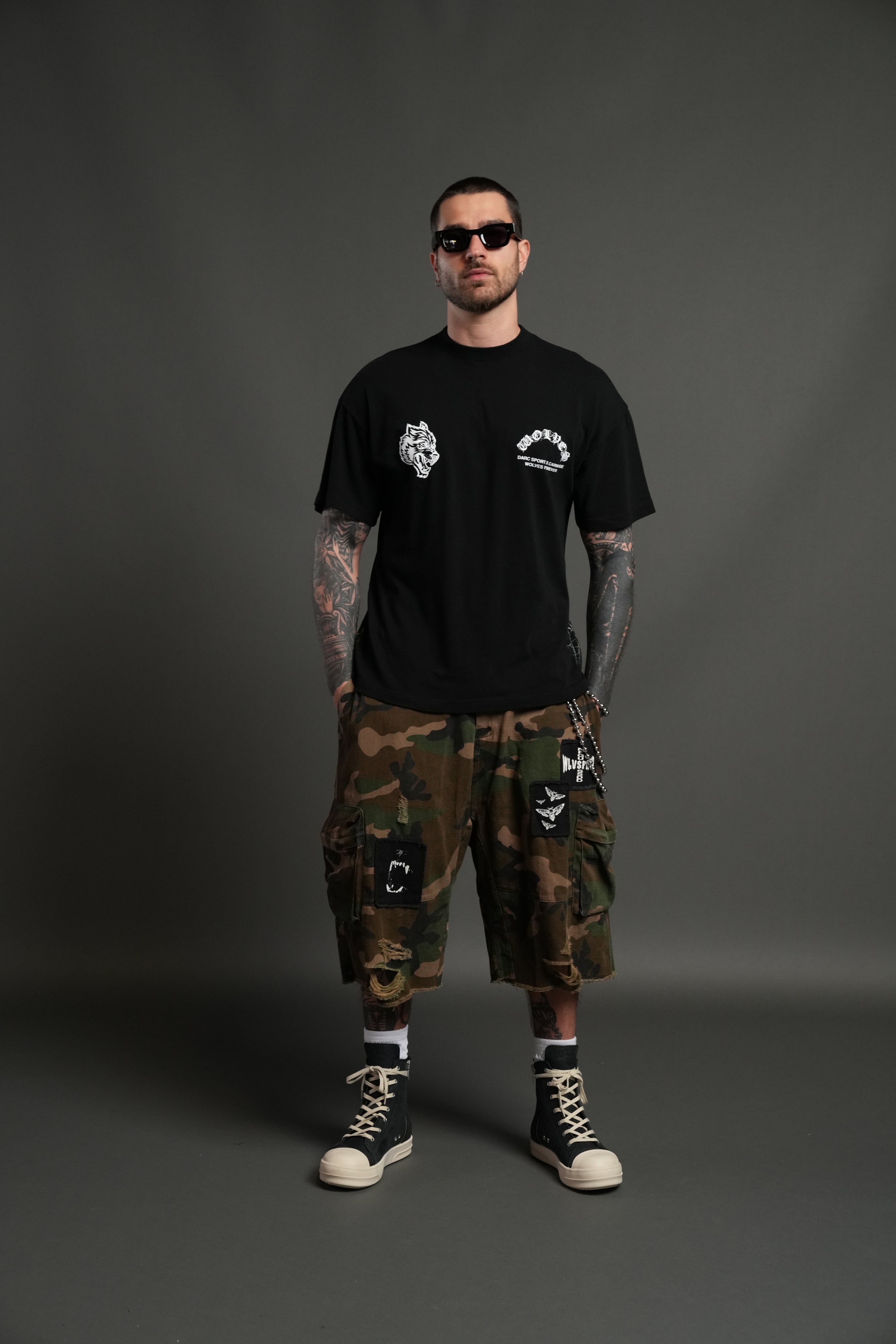 Carnage Forever Premium Oversized Tee in Black