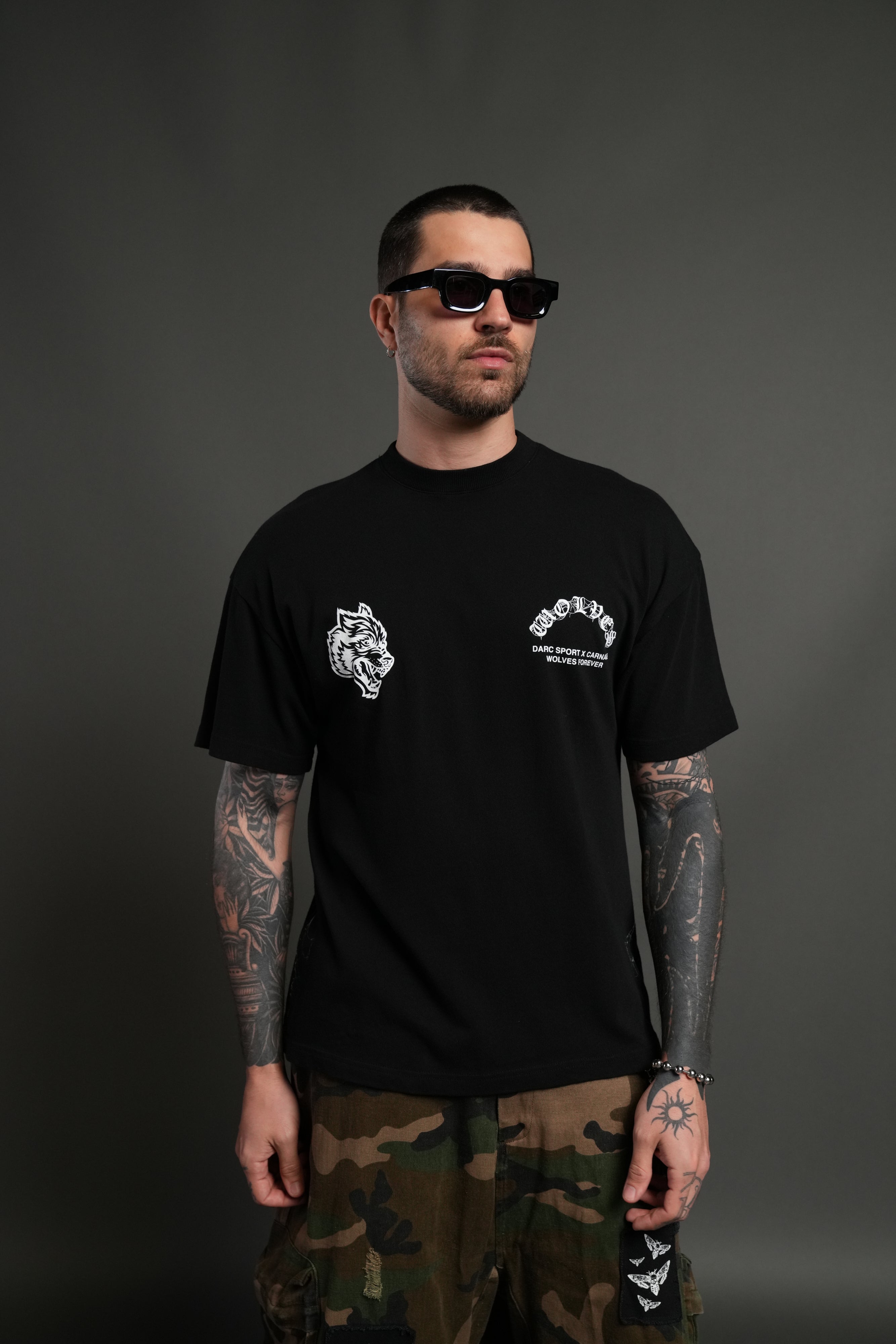 Carnage Forever Premium Oversized Tee in Black