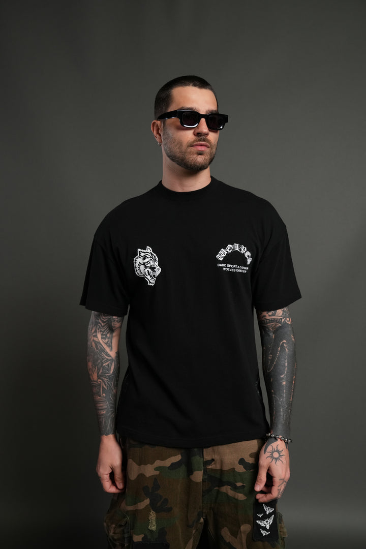 Carnage Forever Premium Oversized Tee in Black