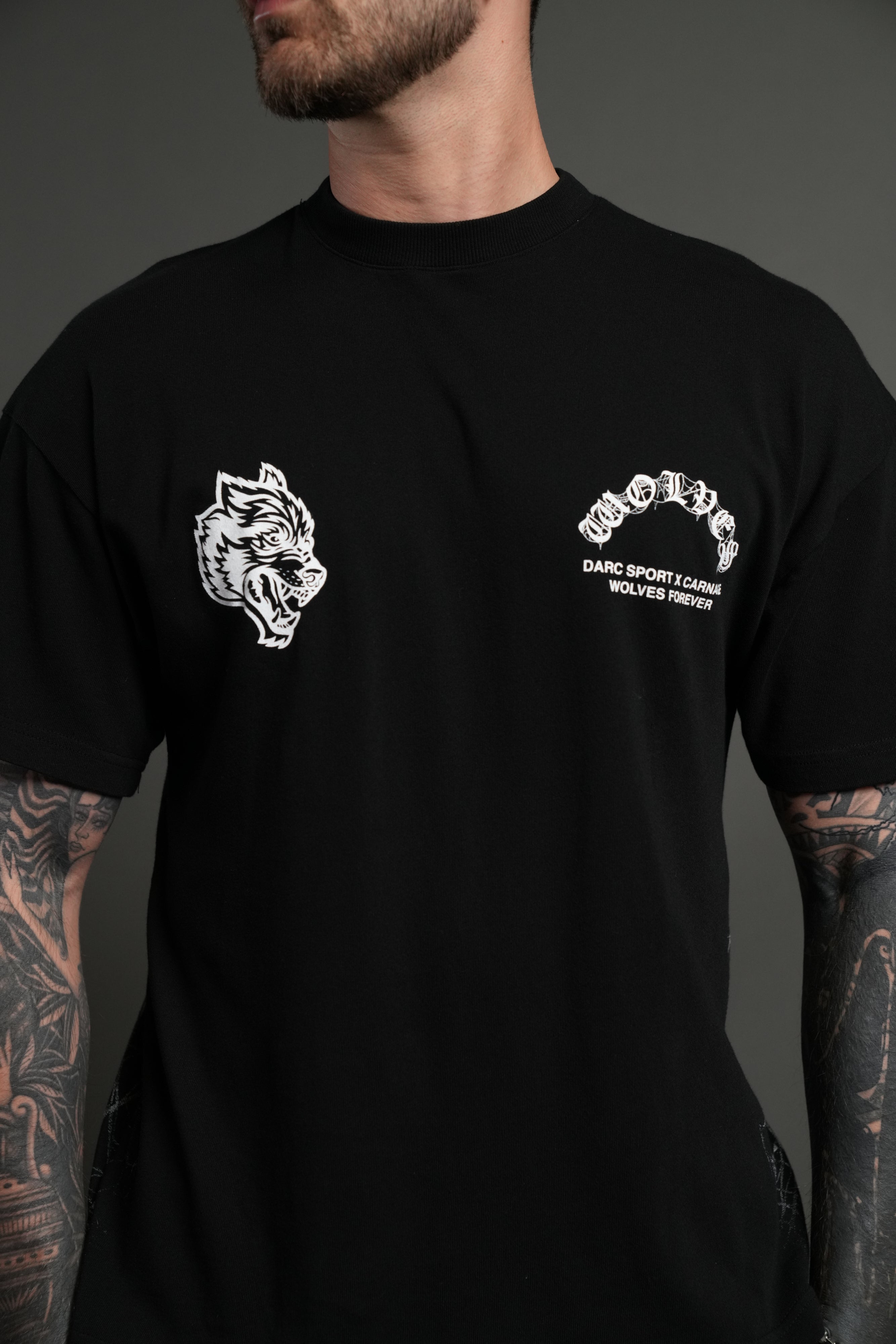 Carnage Forever Premium Oversized Tee in Black