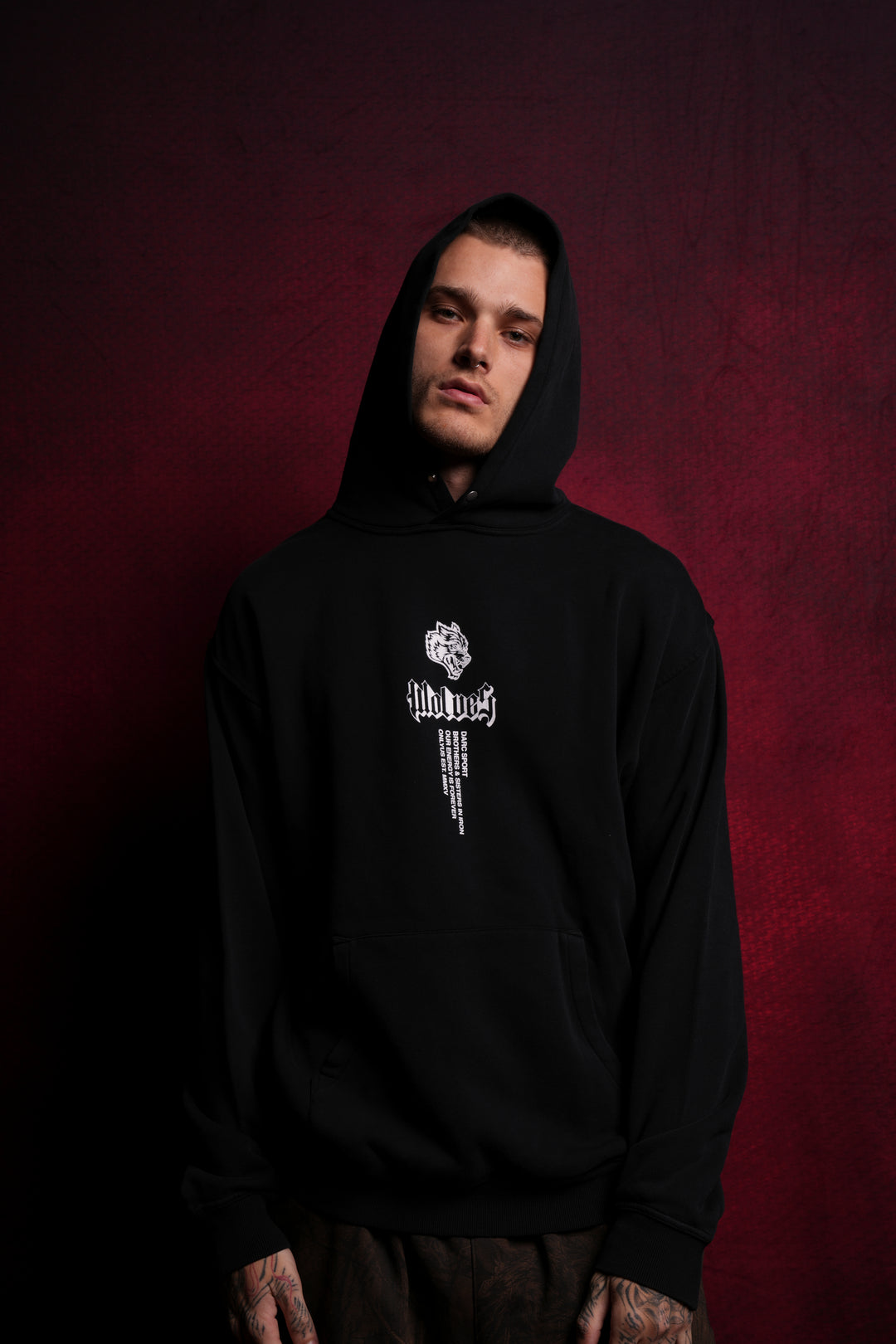 The Phantom Menace "Pierce" Hoodie in Black