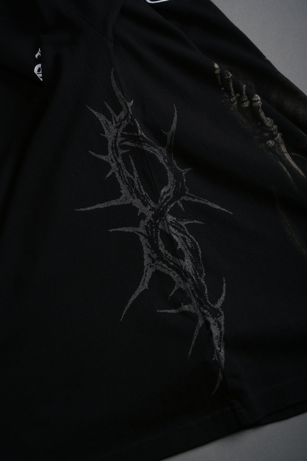 Darc Mori "Side By Side" Series Premium Oversized Tee in Black