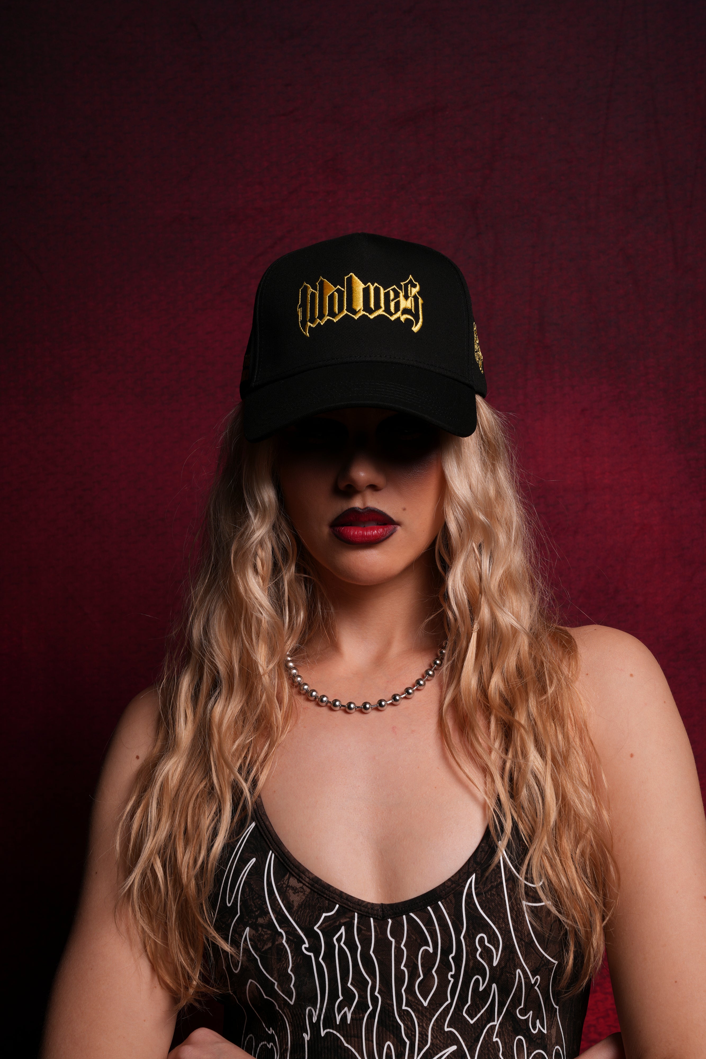 Never Back Down 5 Panel Hat in Black