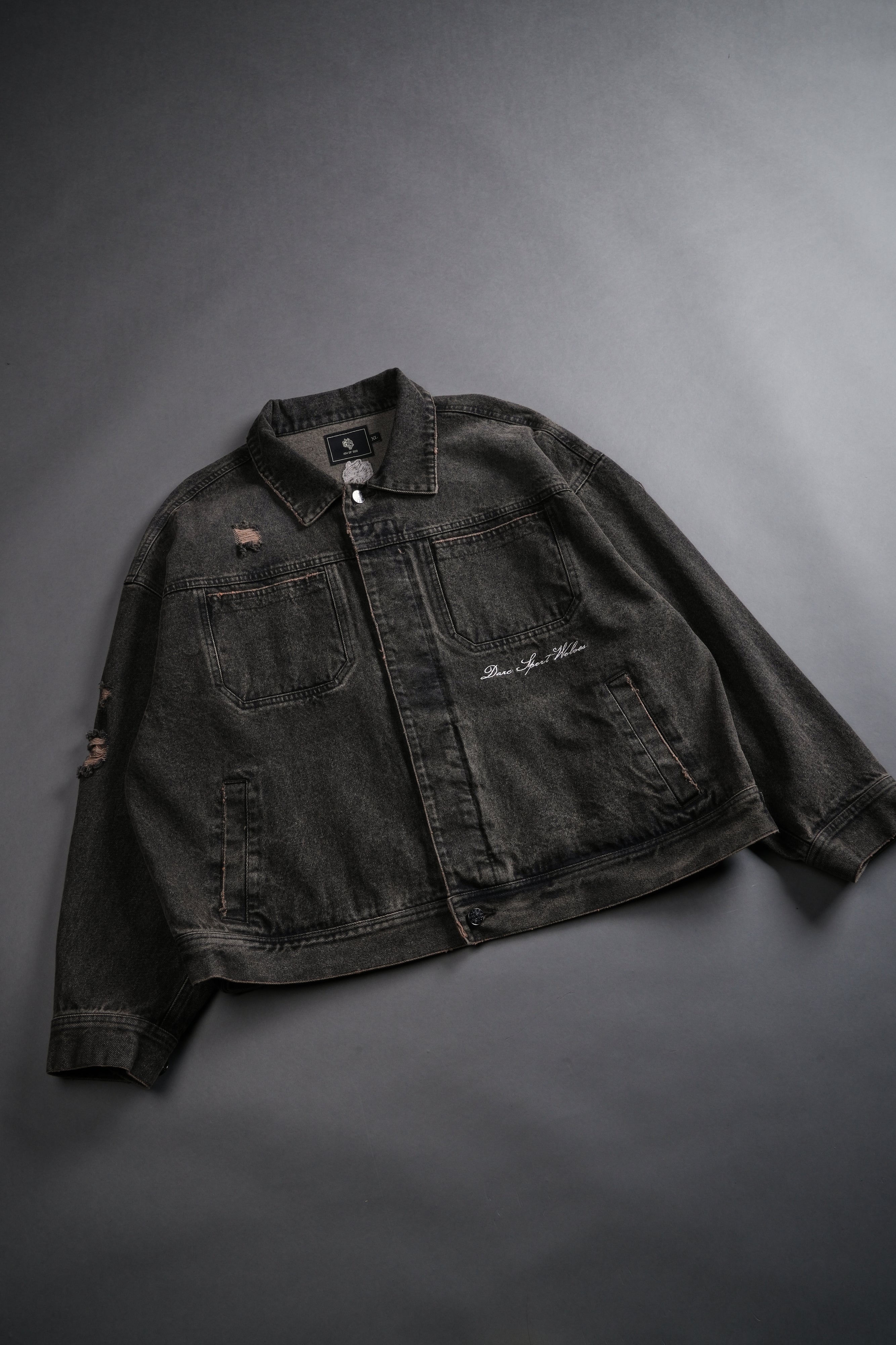 Darc Sport Wolves Jax Denim Jacket in Mojave Brown