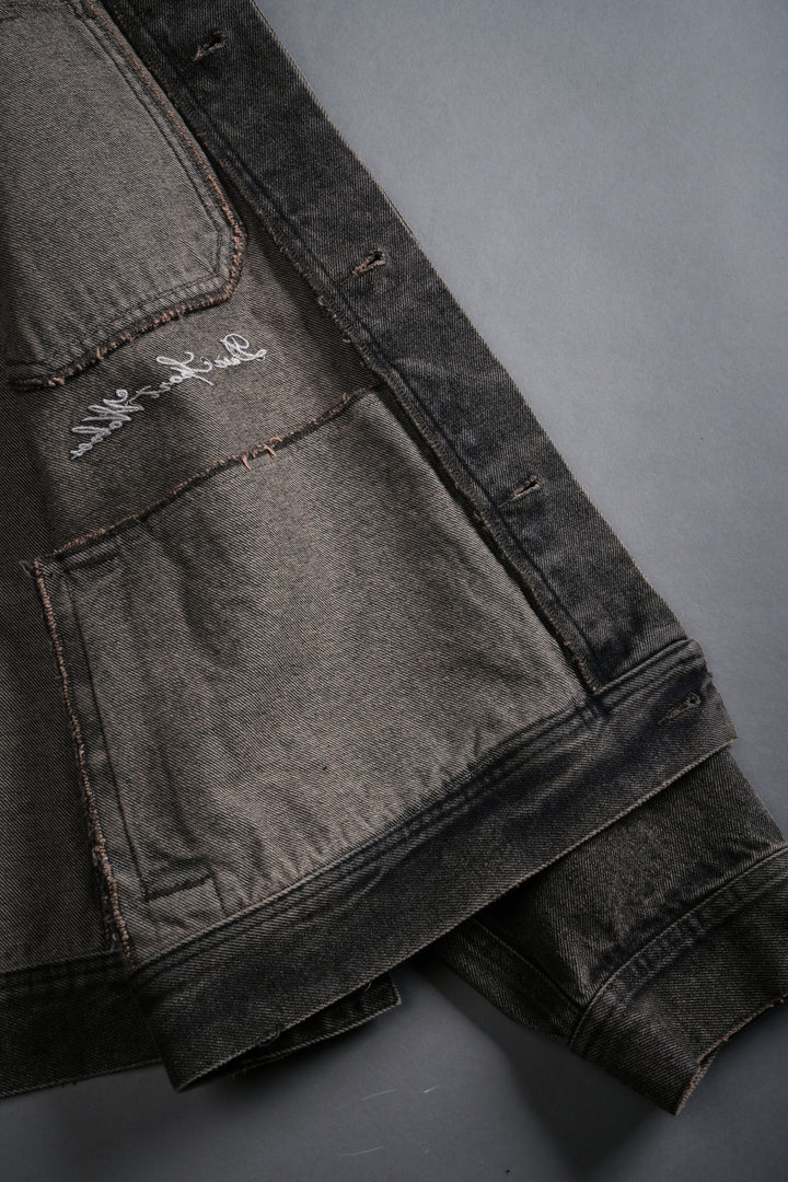 Darc Sport Wolves Jax Denim Jacket in Mojave Brown