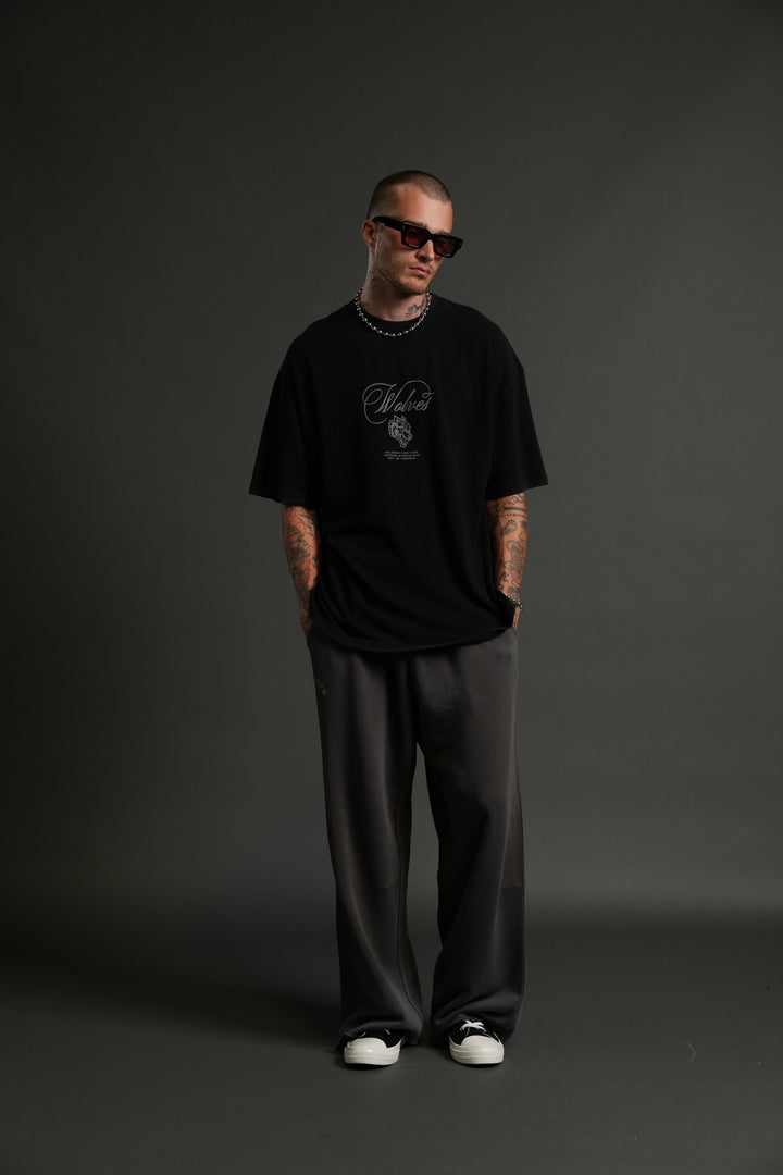 (1 Of 500) In the Night "Premium" Oversized Tee in Black