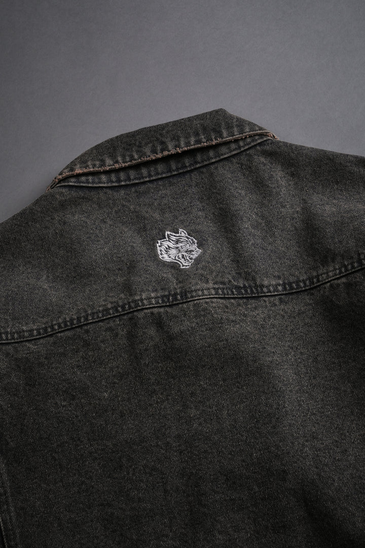 Darc Sport Wolves Jax Denim Jacket in Mojave Brown