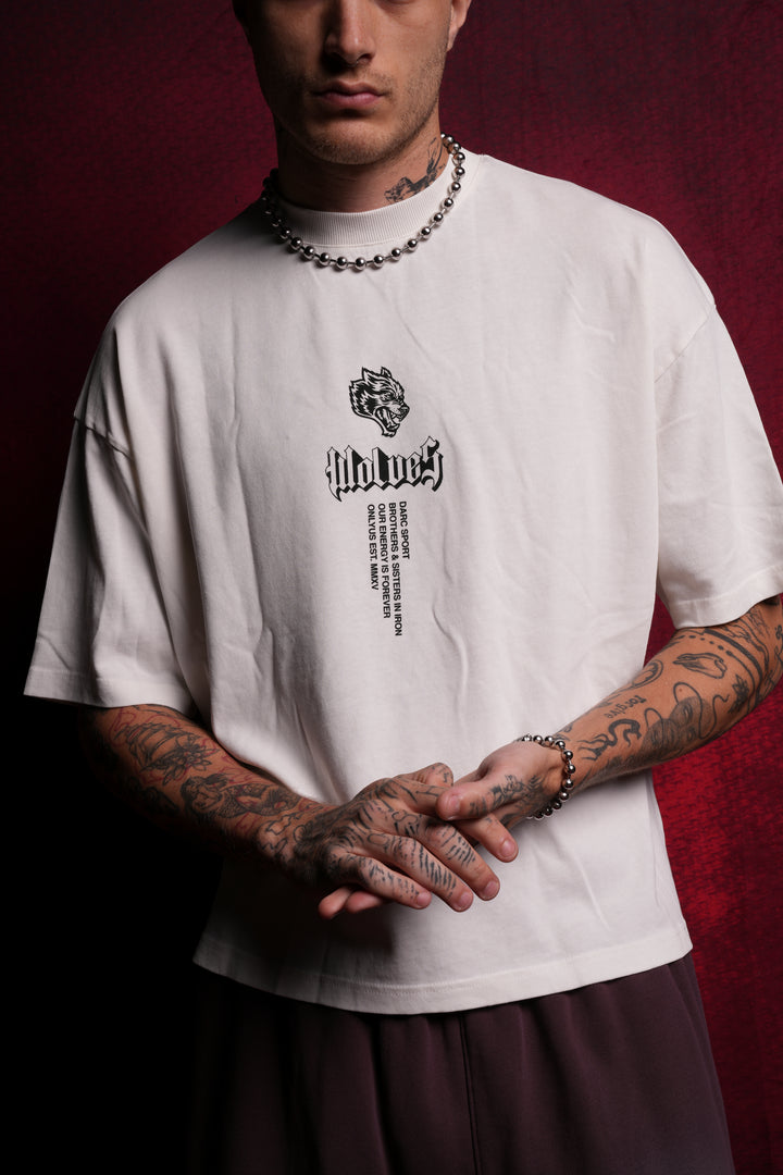 The Phantom Menace "Box Cut" Tee in Cream