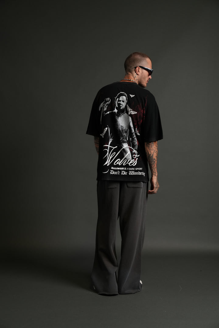 (1 Of 500) In the Night "Premium" Oversized Tee in Black