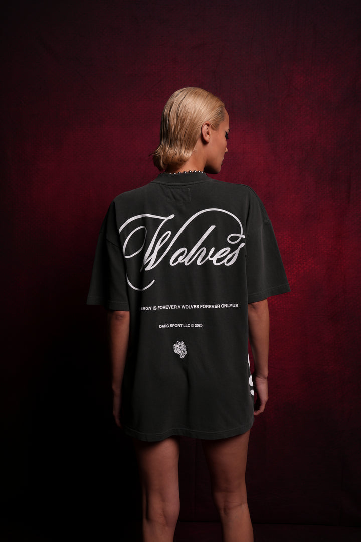 (1 OF 500) Sith Lord "Premium" Oversized Tee in Wolf Gray